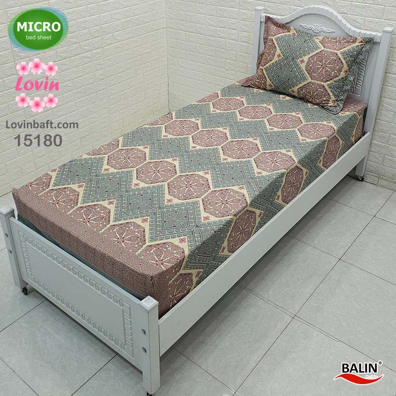 ملحفه کشدار یکنفره طرح سنتی2 میکرومعمولی